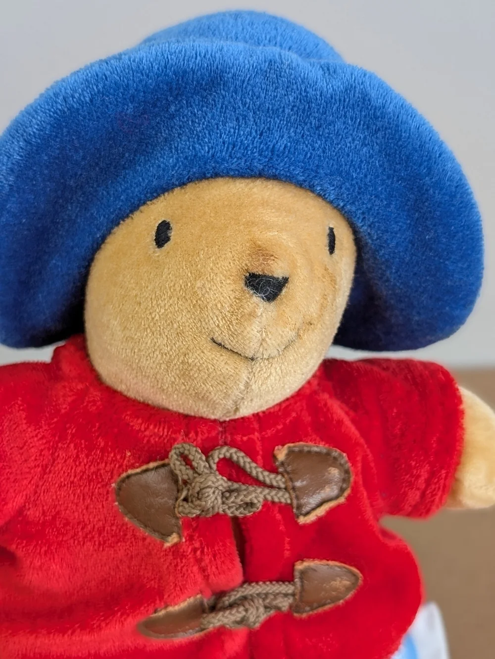 Vintage Eden Toys Paddington Bear Plush Toy, Red Coat & Blue Hat - Picture 6 of 10